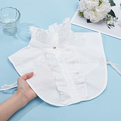Detachable Polyester Lady Shirts False Collars&nbsp;AJEW-WH0314-867