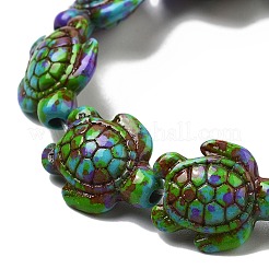 Synthetic Turquoise Dyed Beads Strands&nbsp;G-P507-05L