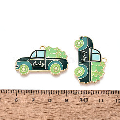 Saint Patrick's Day Alloy Enamel Pendants&nbsp;ENAM-T024-49A-G