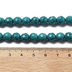 Synthetic Turquoise Beads Strands&nbsp;G-L620-A01-8mm