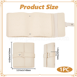 PU Leather Earring Storage Bags&nbsp;AJEW-SP0006-24A
