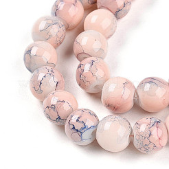 Baking Paint Glass Beads&nbsp;X1-DGLA-N003-8mm-C02