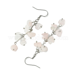 4 Pairs 4 Styles Natural Mixed Stone & Synthetic Turquoise Dangle Earrings for Women&nbsp;EJEW-TA00553