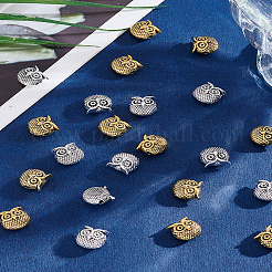 40Pcs 2 Style Tibetan Style Alloy Beads&nbsp;TIBEB-LP0001-72