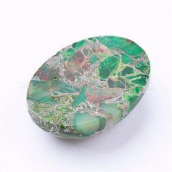 Synthetic Regalite/Imperial Jasper/Sea Sediment Jasper Cabochons&nbsp;G-E377-01A