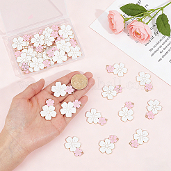 50Pcs Alloy Enamel Pendants&nbsp;ENAM-GA0001-23