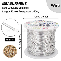Round Aluminum Wire for Jewelry Making&nbsp;AW-BC0003-17P
