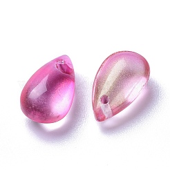 Transparent Glass Charms&nbsp;X-GLAA-O017-01B