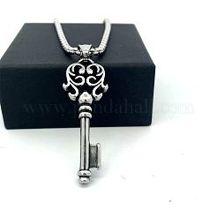 Vintage Punk 304 Stainless Steel Key Pendant Necklaces&nbsp;GR5829