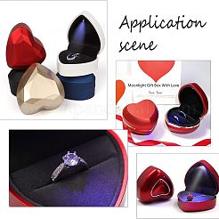 Heart Shape Velvet Ring Boxes&nbsp;VBOX-PH0001-01