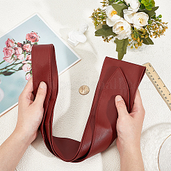 Wide PU Leather Tie Knot Belly Belts for Women&nbsp;AJEW-CY0003-07B