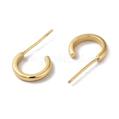 Rack Plating Brass Round Stud Earrings for Women&nbsp;EJEW-F313-02G