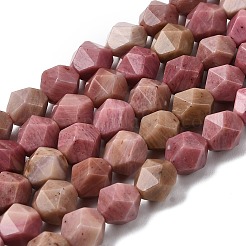 Natural Rhodonite Beads Strands&nbsp;G-Z119-A14-02