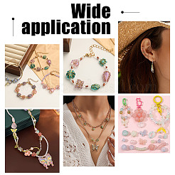 15Style Plating Transparent Acrylic Beads&nbsp;OACR-AR0001-19
