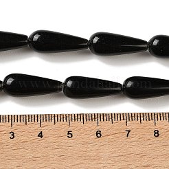 Natural Obsidian Beads Strands&nbsp;G-B192-A02-01