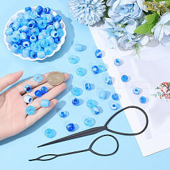 1Bag Plastic Hair Braiding Tool&nbsp;FIND-PA0001-58