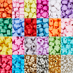 1400Pcs Acrylic & CCB Plastic & ABS Plastic DIY Jewelry Findings Kits&nbsp;DIY-PA0001-45