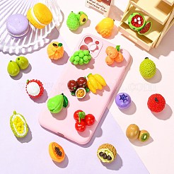 19Pcs 19 Styles Opaque Resin Cabochons&nbsp;RESI-CJC0012-45-1