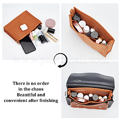 2Pcs 2 Style Wool Felt Bag Organizer Inserts&nbsp;FIND-WR0007-41A