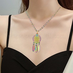5Pcs Ion Plating(IP) 201 Stainless Steel Pendants&nbsp;STAS-SZ0002-13
