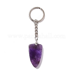 Natural Gemstone Sailor's Knot Pendant Keychain&nbsp;KEYC-E038-03P