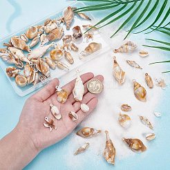 64Pcs 8 Styles Acrylic Pendants&nbsp;OACR-PH0004-45