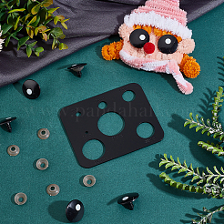 Acrylic Craft Doll Eyes Template&nbsp;DIY-WH0580-39D