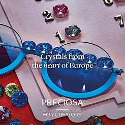 Preciosa&reg MAXIMA Crystal Round Stones&nbsp;Y-PRC-RASS47-40010