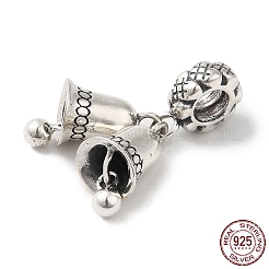 Thailand 925 Sterling Silver European Dangle Charms&nbsp;STER-D018-01AS