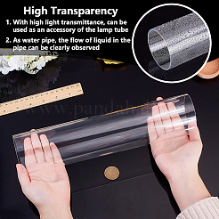 Transparent Acrylic Pipe Rigid Round Tube&nbsp;AJEW-WH0596-115G