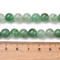 Natural Green Aventurine Round Beads Strands&nbsp;G-S150-8mm-4
