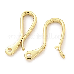 Rack Plating Brass Keychain Clasps&nbsp;KK-Q814-17G
