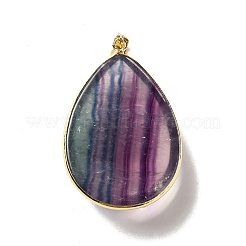 Natural Fluorite Pendants&nbsp;G-H285-04G