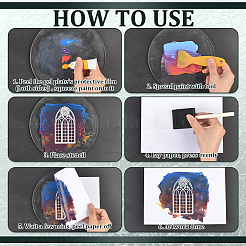 Silicone Reusable Gel Printing Plate for Arts and Crafts&nbsp;DIY-WH0816-134A