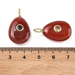 Natural Carnelian Pendants&nbsp;G-H322-01G-10