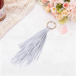 1Pc PU Leather Tassel Pendant Keychains&nbsp;FIND-CL0002-41B