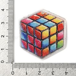 Printed Transparent Acrylic Pendants&nbsp;OACR-S045-03F