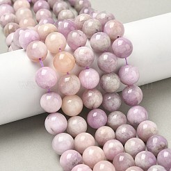 Natural Kunzite Beads Strands&nbsp;G-L478-11-12mm-01