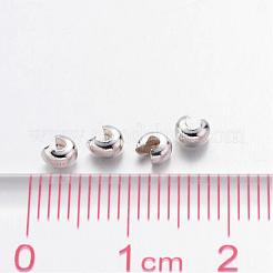 Iron Crimp Beads Covers&nbsp;X-IFIN-H028-S
