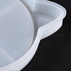 DIY Cat's Head Display Tray Silhouette Silicone Molds&nbsp;DIY-G058-D02