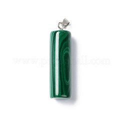 Natural Malachite Pendants&nbsp;G-C033-01S