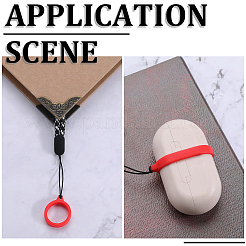 60Pcs 2 Style Silicone Pendant&nbsp;SIL-GF0001-43B