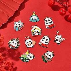 Alloy Enamel Pendants&nbsp;ENAM-FS0003-81