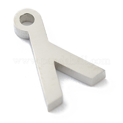 Non-Tarnish 304 Stainless Steel Charms&nbsp;STAS-G244-01L