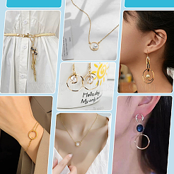 250pcs Tibetan Style Alloy Linking Rings&nbsp;FIND-PH0025-01AG