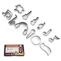 Non-Tarnish 430 Stainless Steel Cookie Cutters&nbsp;MUSI-PW0002-022