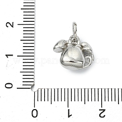 304 Stainless Steel Rhinestone Pendants&nbsp;STAS-A145-04L-P