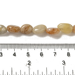 Natural Topaz Jade Beads Strands&nbsp;G-B078-B02-01