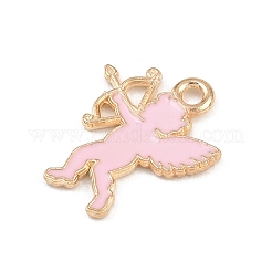 Valentine's Day Alloy Enamel Pendants&nbsp;ENAM-I084-01KCG-18