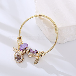 304 Stainless Steel European Bangles&nbsp;FS-WG69792-01